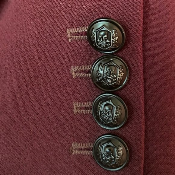 The Kooples Burgundy Blazer - Picture 4 of 7